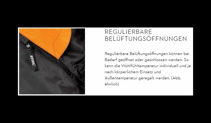 STIHL Latzhose Dynamic Gr.S 00883880903
