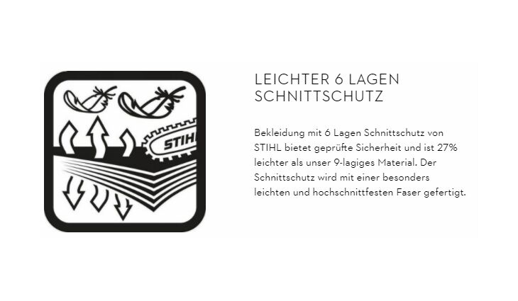 STIHL Latzhose Advance X-Light Gr.M 00883880504