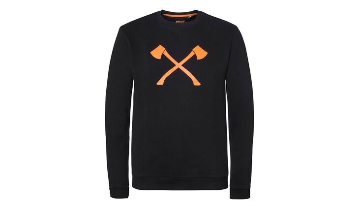 STIHL Timbersports Sweatshirt AXE schwarz Gr.XL