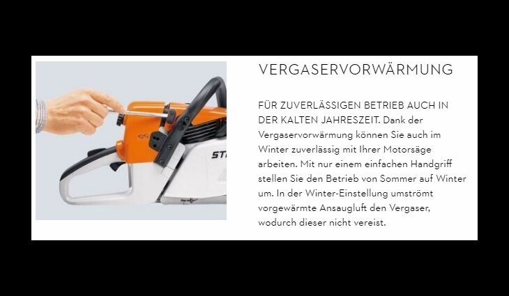 STIHL MS 271 Benzin Motorsäge 40cm 11412000645