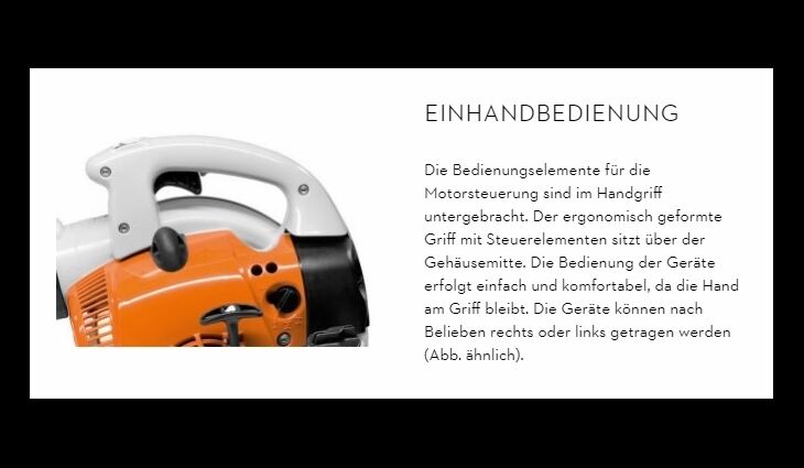 STIHL BG 56 Handliches Blasgerät 42410111750
