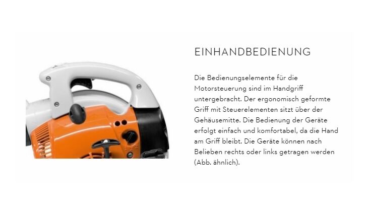 STIHL BG 56 Handliches Blasgerät 42410111750