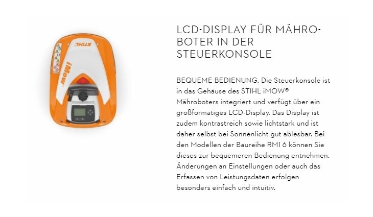 STIHL RMI 422.2 P Mähroboter IMOW 63010121404