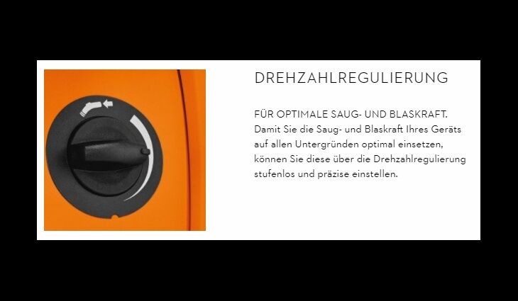 STIHL SE 133 ME - Staubsauger Staubklasse M 47860124430