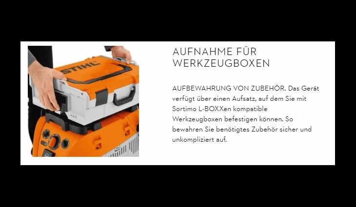 STIHL SE 133 ME - Staubsauger Staubklasse M 47860124430