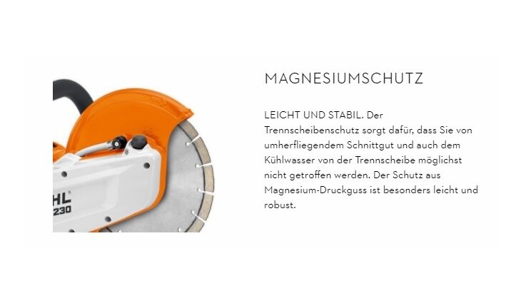 STIHL Akku-Trennschleifer TSA 230 48640116620