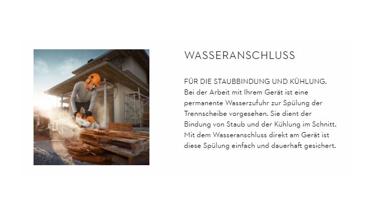 STIHL Akku-Trennschleifer TSA 230 48640116620