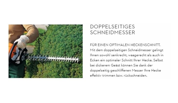 STIHL HS 45 Heckenschere 45cm 42280112937