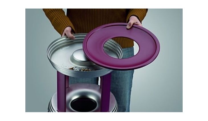 Hailo Ascher-Papierkorb ProfiLine Combi Pro20 0920-439