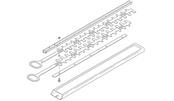 Makita Dolmar Messerbalken 40 cm 221230111