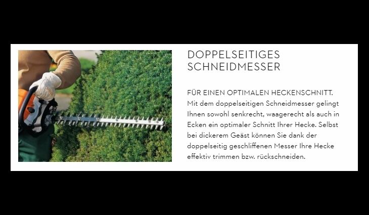 STIHL HS 46 Heckenschere 45cm 42420112902