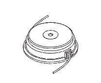 Makita Dolmar 2-Fadenkopf 381224267 B-10160