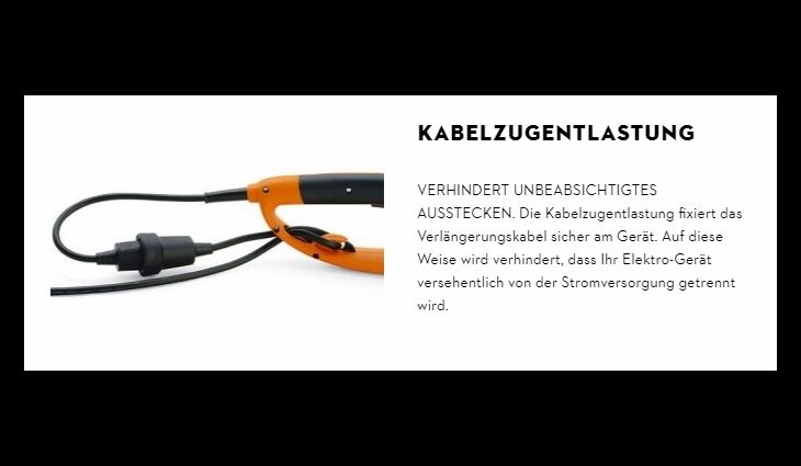 STIHL HSE 61 Elektro Heckenschere 50cm 500W 48120113564