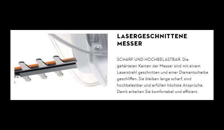 STIHL HSE 61 Elektro Heckenschere 50cm 500W 48120113564