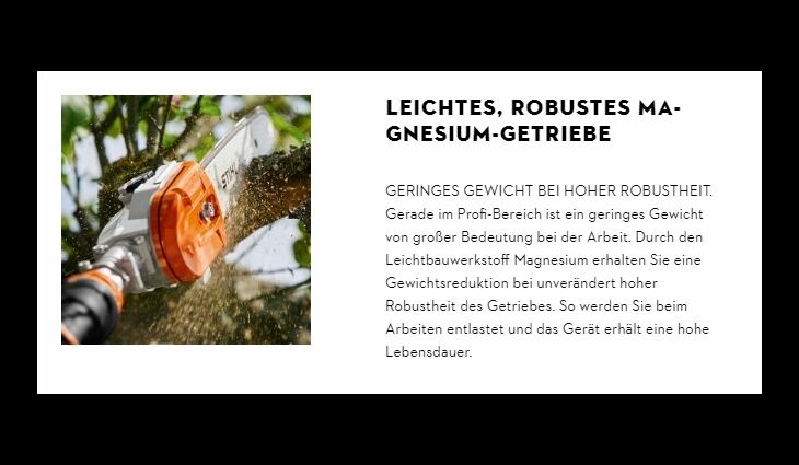 STIHL HT135 Benzin Hochentaster 30cm 41822000198