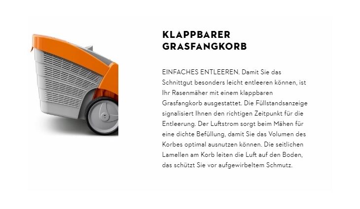 STIHL RMA 235 Akku Rasenmäher Solo 63110111425