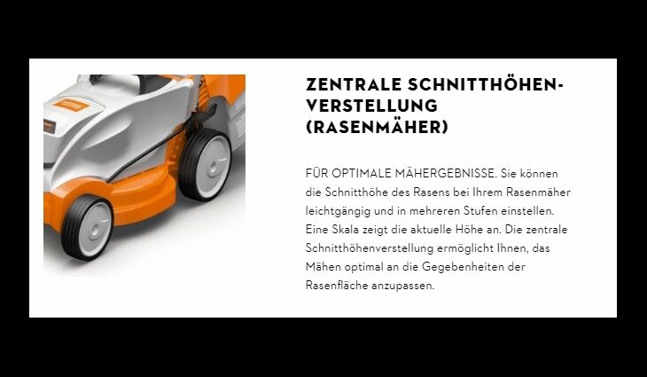 STIHL RMA 235 Akku Rasenmäher Solo 63110111425