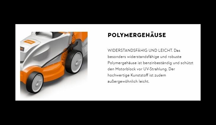 STIHL RMA 235 Akku Rasenmäher Solo 63110111425