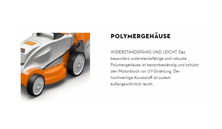 STIHL RMA 235 Akku Rasenmäher Solo 63110111425