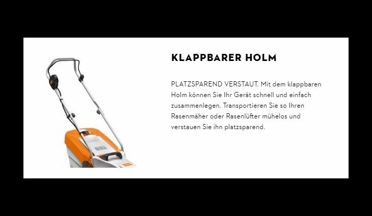 STIHL RMA 235 Akku Rasenmäher Solo 63110111425