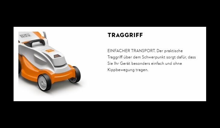 STIHL RMA 235 Akku Rasenmäher Solo 63110111425