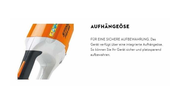 STIHL HSA 50 Heckenschere AK10/AL101 50cm 45210113570