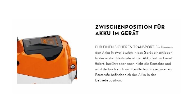 STIHL HSA 50 Heckenschere AK10/AL101 50cm 45210113570