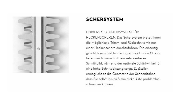 STIHL HSA 50 Heckenschere AK10/AL101 50cm 45210113570