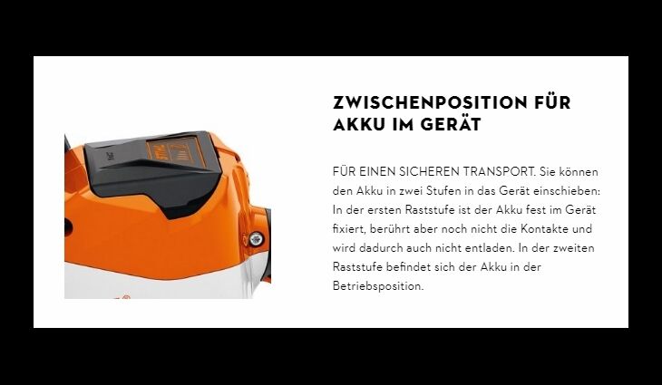 STIHL BGA 60 Akku Blasgerät Grundgerät BA040115900