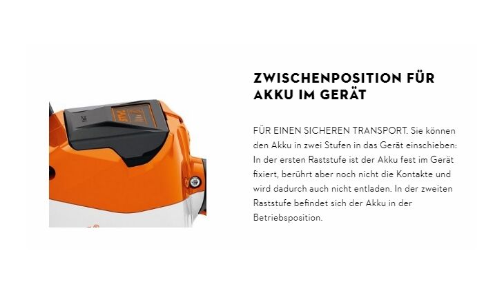 STIHL BGA 60 Akku Blasgerät Grundgerät BA040115900