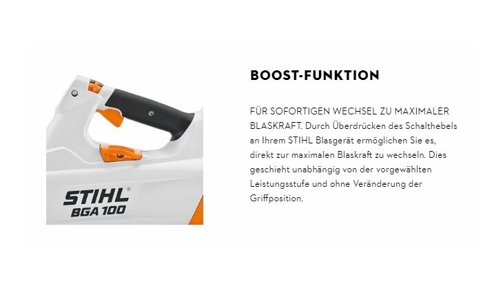 STIHL BGA 60 Akku Blasgerät Grundgerät BA040115900