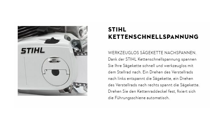 STIHL MS 162 C-BE Benzin Motorsäge 30cm 11482000001