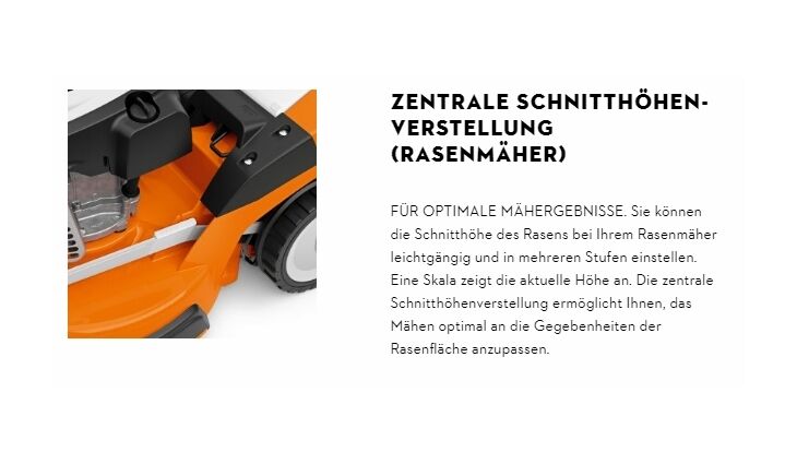 STIHL RME 235 - Elektro Rasenmäher 33cm 63110112410
