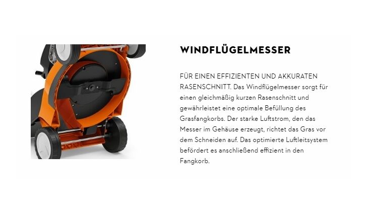STIHL RME 235 - Elektro Rasenmäher 33cm 63110112410