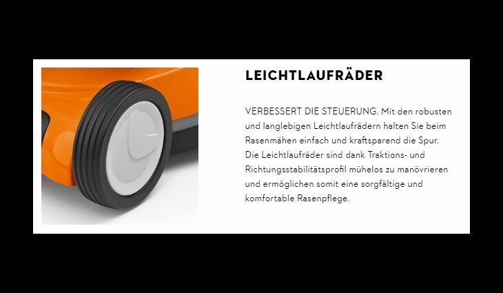 STIHL RME 235 - Elektro Rasenmäher 33cm 63110112410