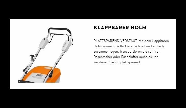 STIHL RME 235 - Elektro Rasenmäher 33cm 63110112410