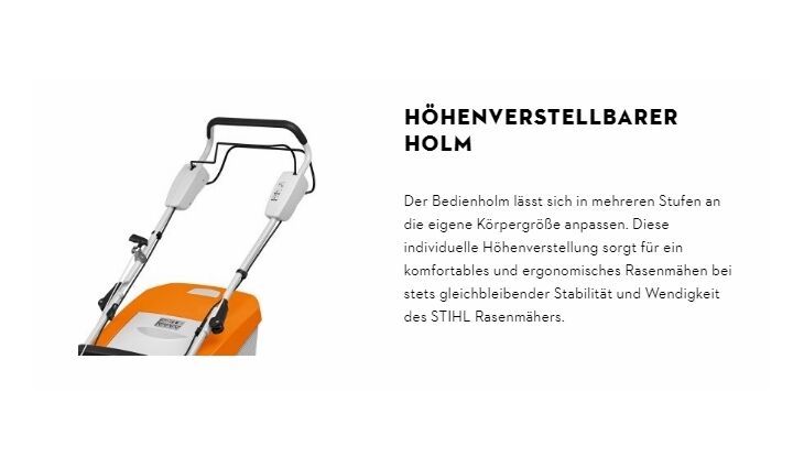 STIHL RME 235 - Elektro Rasenmäher 33cm 63110112410