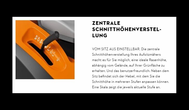 STIHL RT 4082 Aufsitzmäher 61402000005