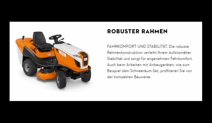STIHL RT 4082 Aufsitzmäher 61402000005