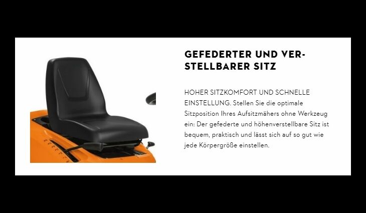 STIHL RT 4082 Aufsitzmäher 61402000005
