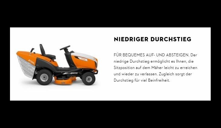 STIHL RT 4082 Aufsitzmäher 61402000005