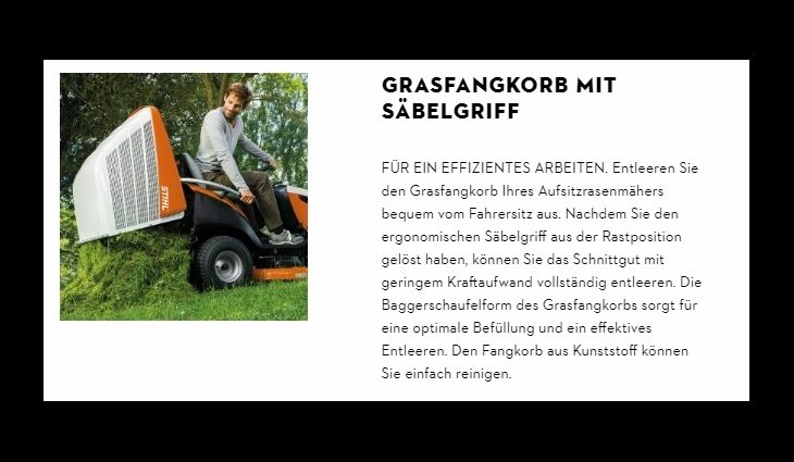 STIHL RT 4082 Aufsitzmäher 61402000005