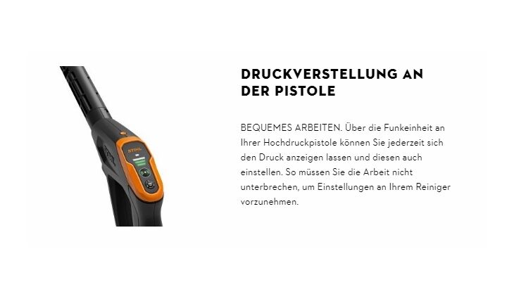 STIHL RE 100 Plus Control Hochdruckreiniger RE020114529
