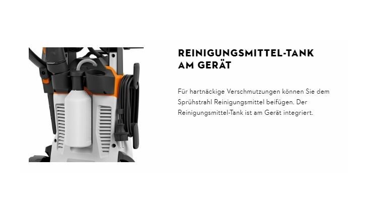 STIHL RE 100 Plus Control Hochdruckreiniger RE020114529