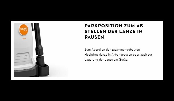 STIHL RE 100 Plus Control Hochdruckreiniger RE020114529