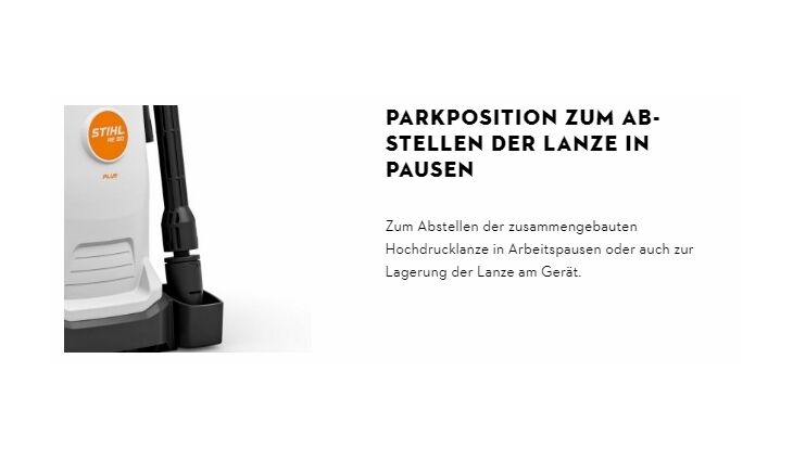 STIHL RE 100 Plus Control Hochdruckreiniger RE020114529