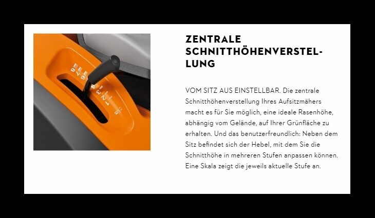 STIHL RT 6112 ZL Aufsitzmäher 61702000029