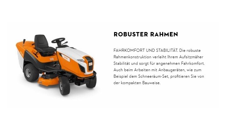 STIHL RT 6112 ZL Aufsitzmäher 61702000029