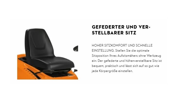 STIHL RT 6112 ZL Aufsitzmäher 61702000029