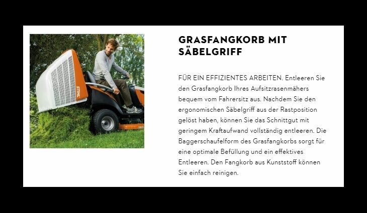 STIHL RT 6112 ZL Aufsitzmäher 61702000029